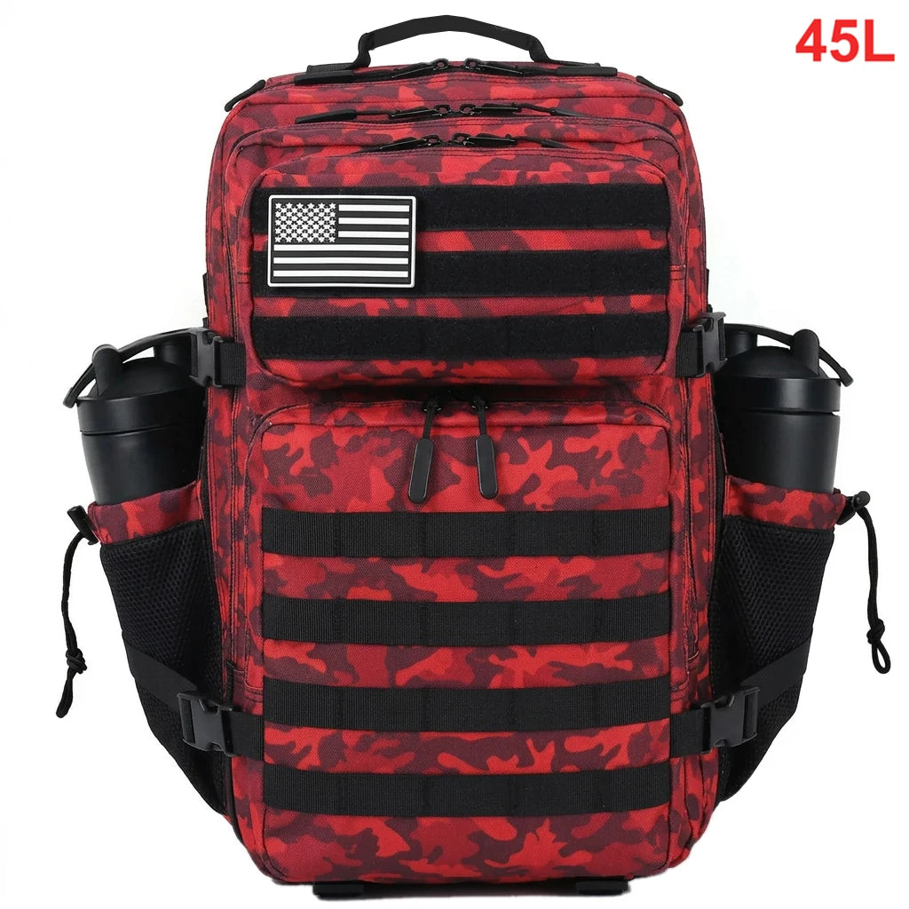 Apex Ritual 45L Tactical Backpack – Waterproof Sports, Travel & Hiking Rucksack