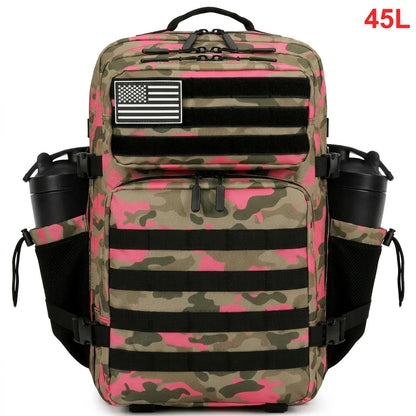 Apex Ritual 45L Tactical Backpack – Waterproof Sports, Travel & Hiking Rucksack
