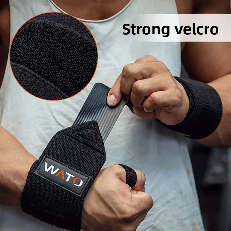 1/2Pcs Premium Gym Wrist Brace Adjustable Compression Wristbands for Unisex Weightlifting Powerlifting Sports Protective Gear