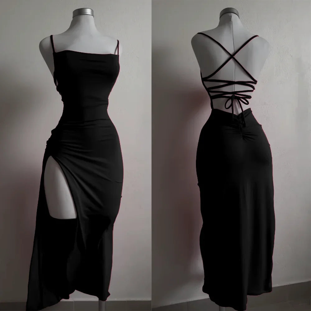 Women's Halter Hip-Hugging Summer Dress