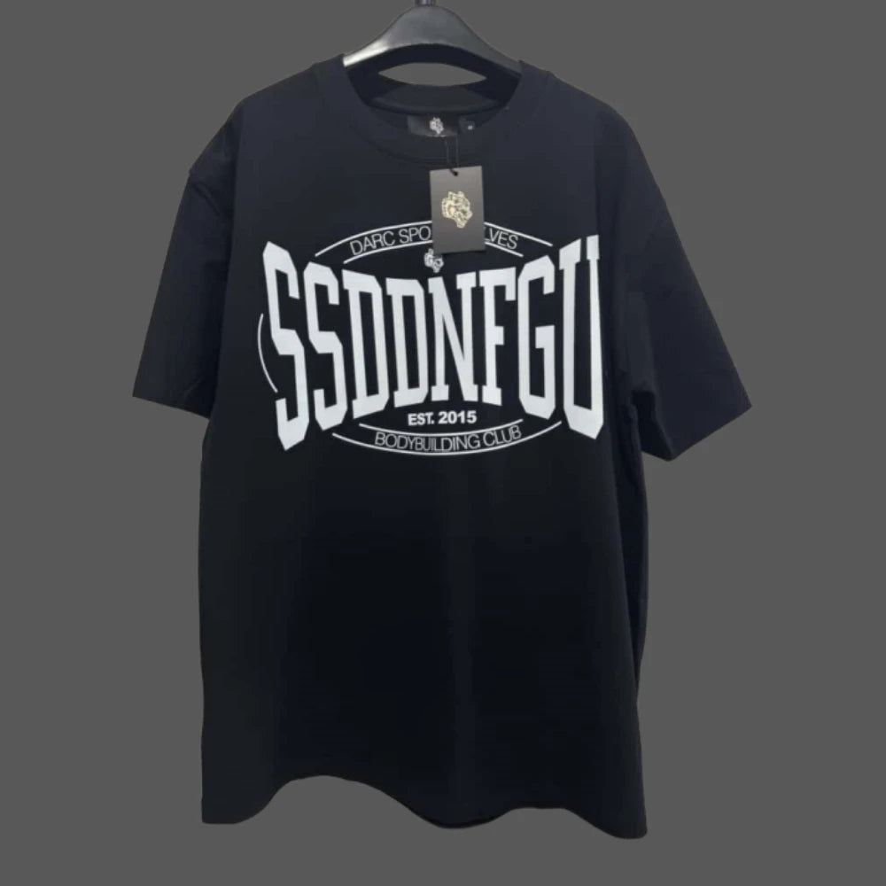 Apex Ritual – アニメプリント メンズクルーネックTシャツ – ゆったりカジュアル フィットネストレーニング コットンTee