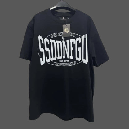 Apex Ritual – アニメプリント メンズクルーネックTシャツ – ゆったりカジュアル フィットネストレーニング コットンTee