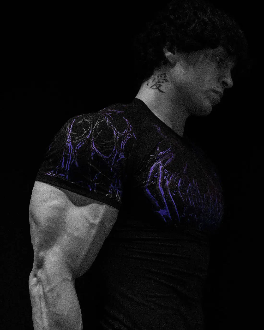 Breathedivinity Fitness Compression High-Elastic Training Short-Sleeved Quick-Dry T-Shirt