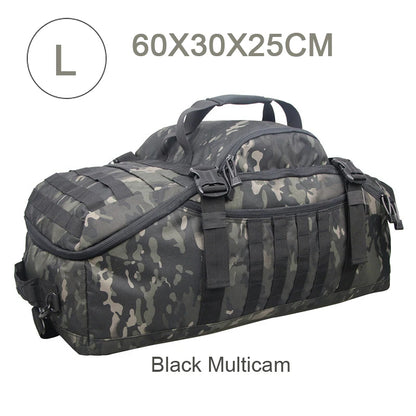 25L 45L 80L Sport Travel Bag Molle Tactical Backpack Gym Fitness Bag Large Duffle Bags for Camping Hunting Fishing
