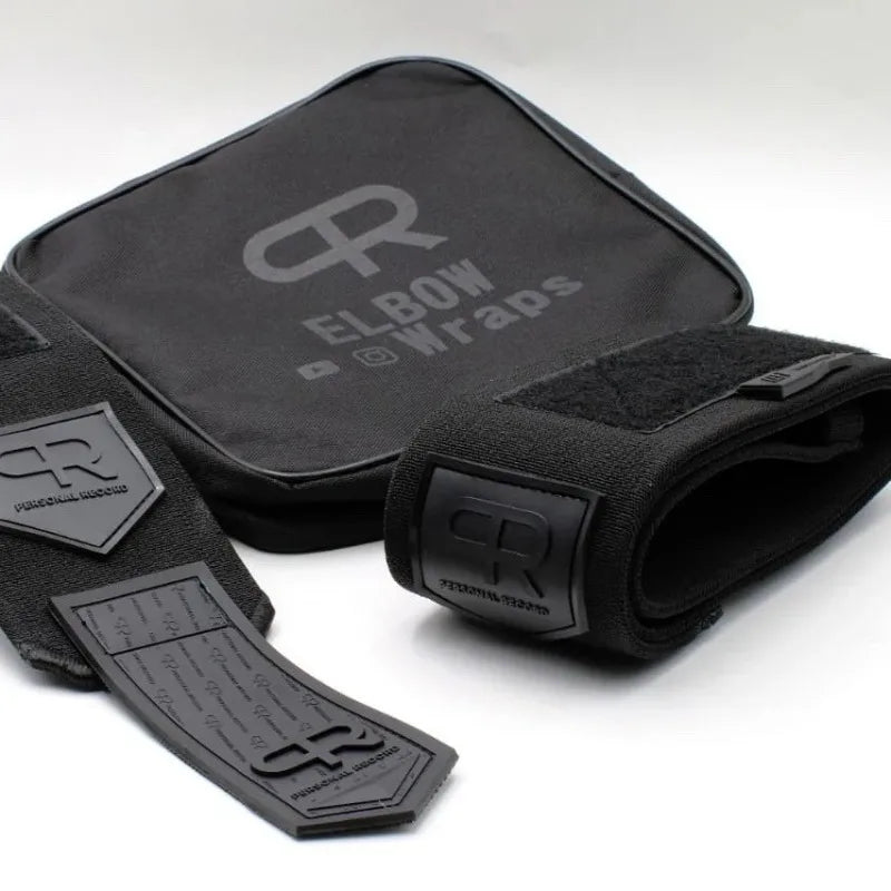 Apex Ritual – Elbow Wraps Fitness Straps – Gym Weightlifting Crossfit Deadlift Brace Bands (1 Pair)