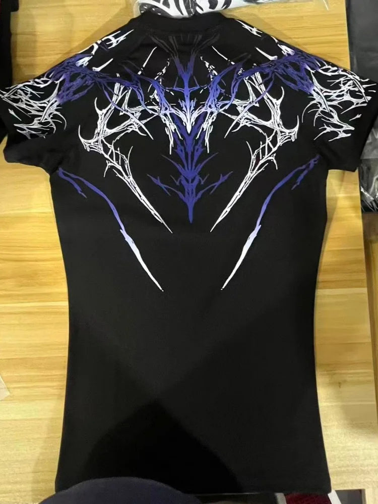 Breathedivinity sports bra compressive high-elasticity training men's and women's short-sleeved quick-drying T-shirts