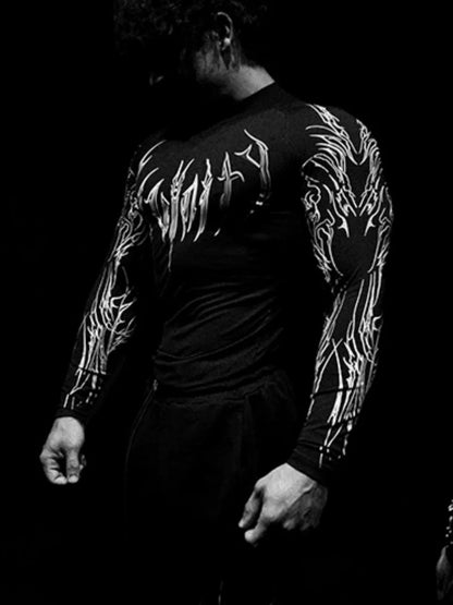 Breathedivinity highly elastic compression exercise fitness running - APEX RITUAL men's fitness & streetwear