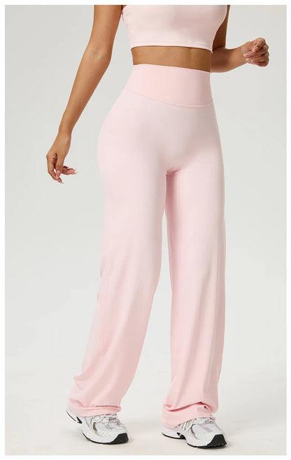Women's Workout Wide-Leg High-Waist Leggings