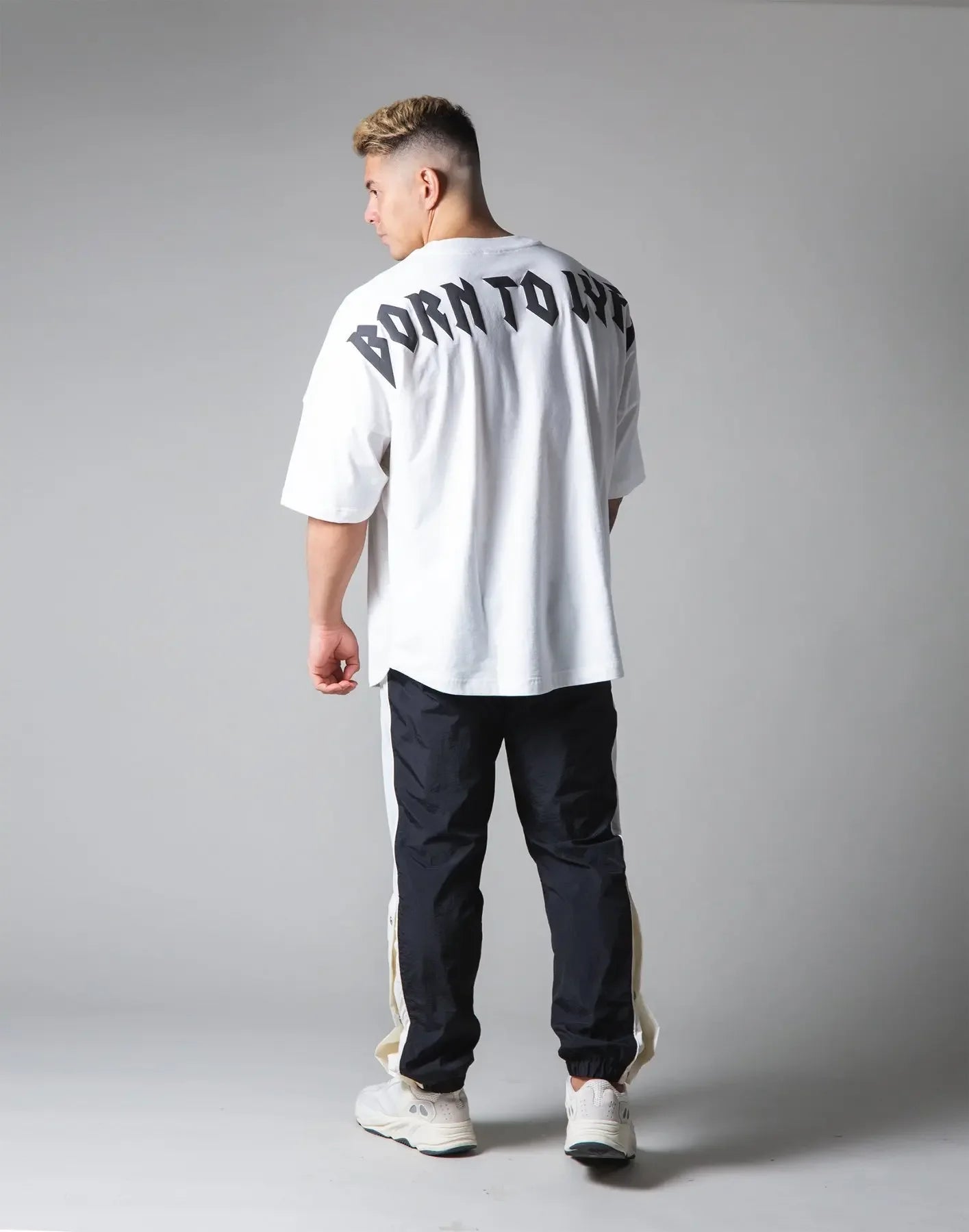 Apex Ritual – メンズ ゆったりフィット サマー スポーツ Tシャツ – フィットネス バスケットボール 半袖 韓国スタイル