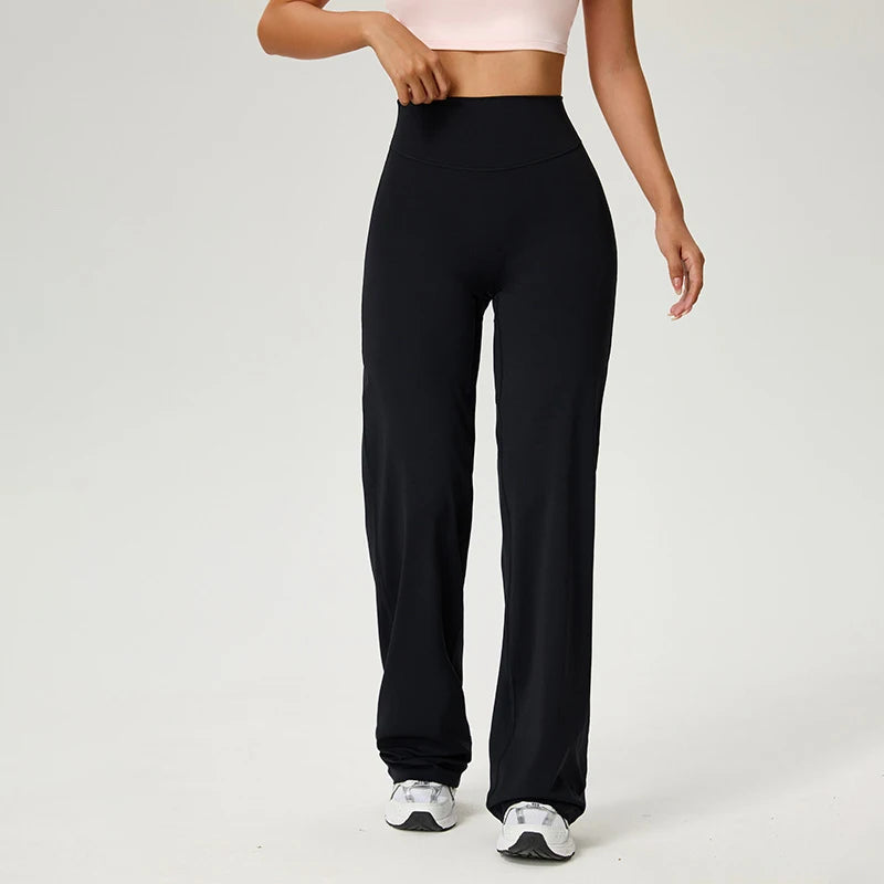 Women's Workout Wide-Leg High-Waist Leggings