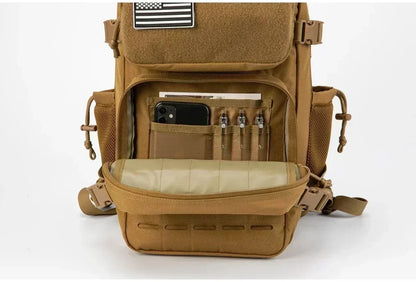 Apex Ritual – タクティカルMOLLEバックパック 25L/45L – ミリタリースタイル ジム＆アウトドア ハイキングリュックサック