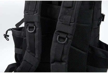 25L/45L Tactical Backpack Outdoor for Women/men Laser Cut Molle Hiking 3Day pack School Bag Gym Rucksack with Dual Cup Holder