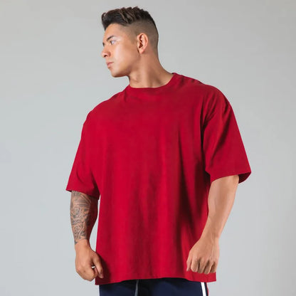 Apex Ritual – 日本とイギリスのコットンジムランニングTシャツ – 半袖ワークアウトトレーニングTシャツ
