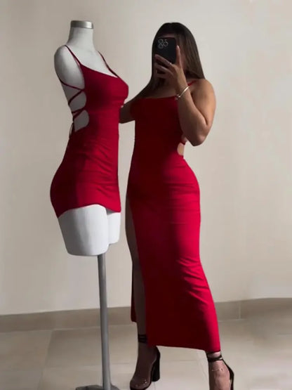 Women's Halter Hip-Hugging Summer Dress