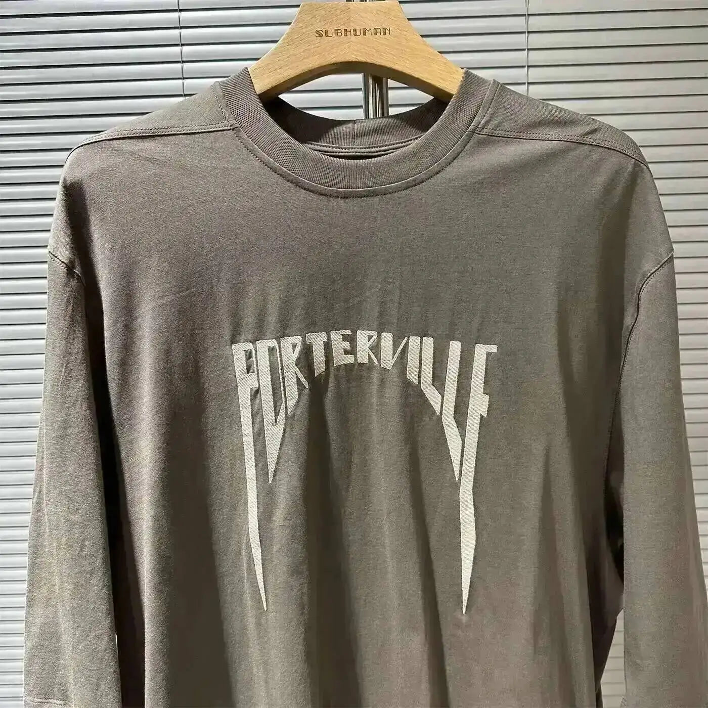 HKSH Summer Men's Tide Dark High Street Trendy Letters Print T-shirt Women Round Collar Cotton Oversized Loose Short Tees HK3578