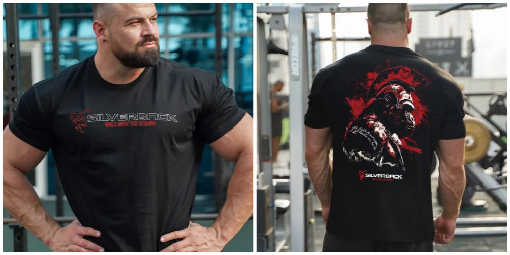 Apex Ritual – オーバーサイズ ジムTシャツ – ゆったり 通気性 ボディビルディング フィットネスTシャツ