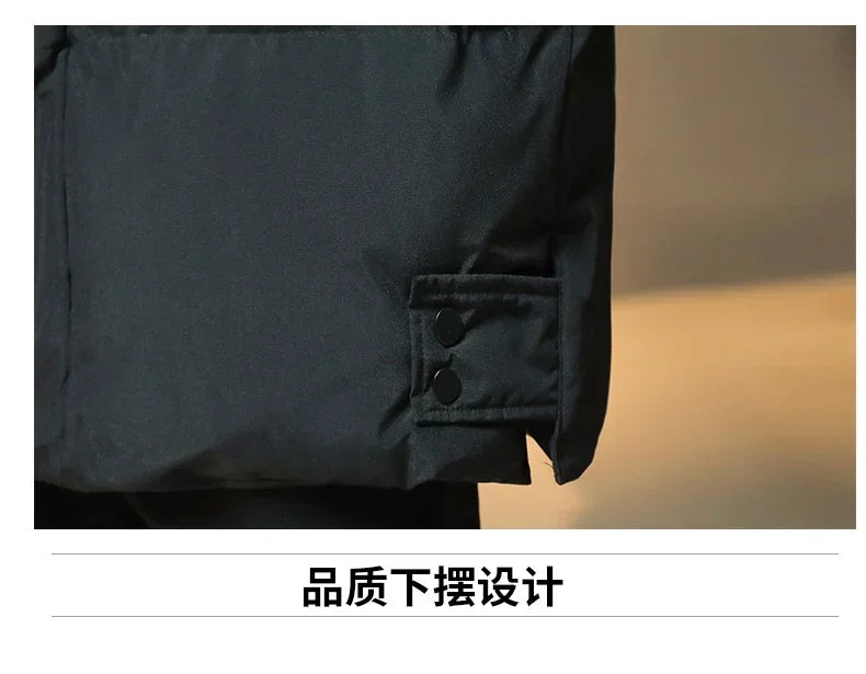 Slim Fit Jackets New Winter Jackets For Men Hooded Casual Long Cotton Jackets Thicker Warm Parkas New Male Outwear Winter Coats