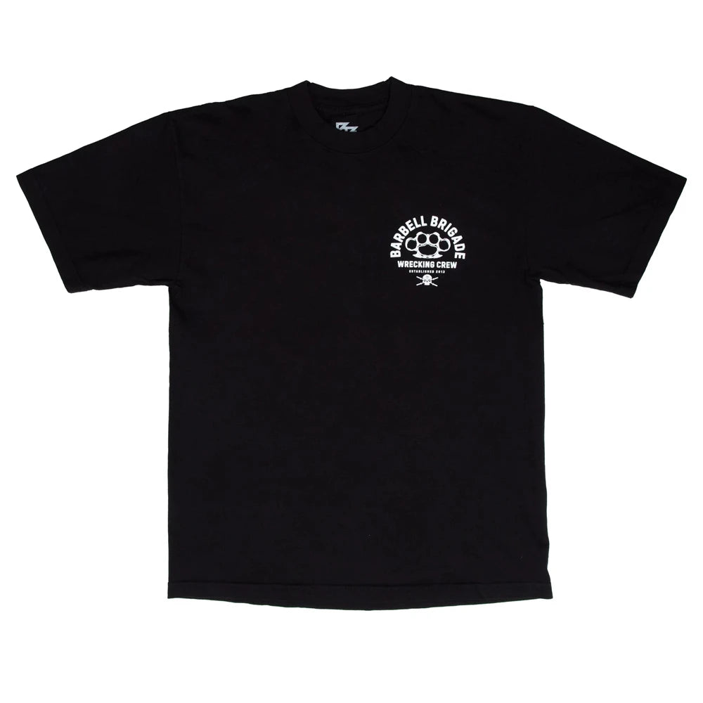 Clearance Sale BARBELL Men Running Sport Cotton T-shirt Gym Fitness Skull Print Shirt Summer Jogging Training Tee Tops