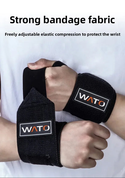 1/2Pcs Premium Gym Wrist Brace Adjustable Compression Wristbands for Unisex Weightlifting Powerlifting Sports Protective Gear