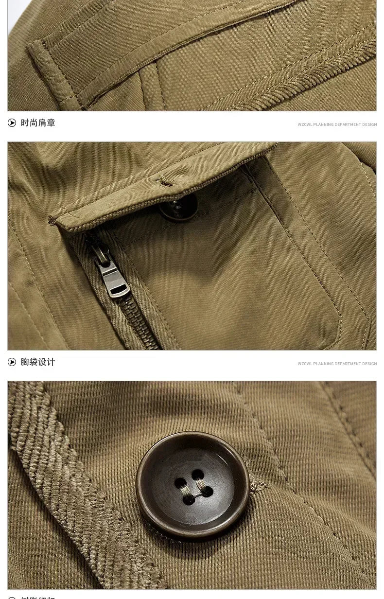 Thermal Hooded Casual New Coat Thermal Thick Jacket Men Military New Jacket Parkas Winter Men's Pile Jacket Outdoor Coat Men's
