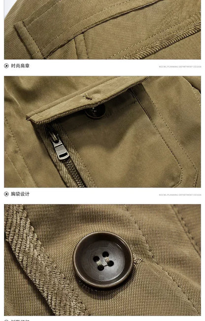 Thermal Hooded Casual New Coat Thermal Thick Jacket Men Military New Jacket Parkas Winter Men's Pile Jacket Outdoor Coat Men's