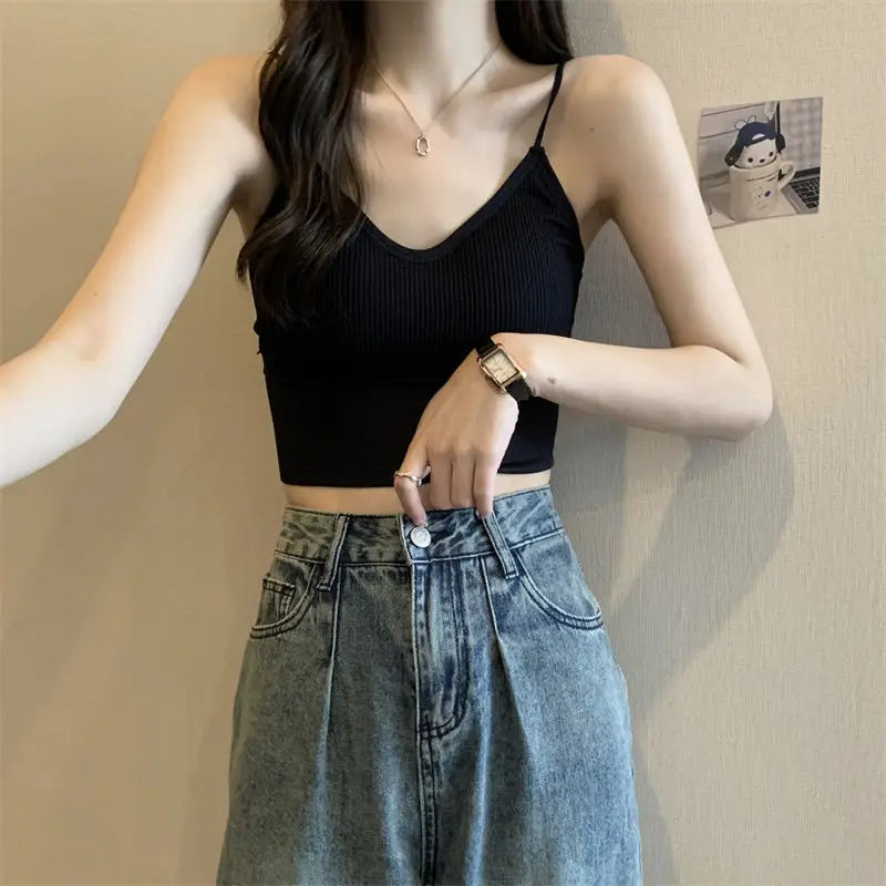 Women's Padded Sporty Strap Tank Top