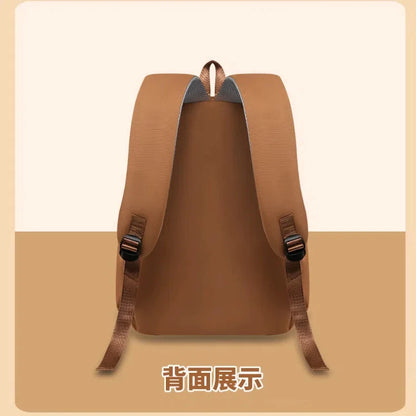 Kawaii Capybara School Backpack for Girls School Bags Set Casual Daypack Teens Girls Book Bag Children Schoolbag Travel Backpack