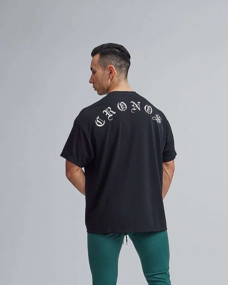 Women's CRONOS Oversized Cotton Workout T-Shirt