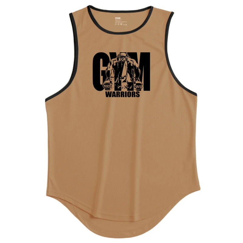 APEX RITUAL マッスル メッシュ タンク – 通気性トレーニングトップ