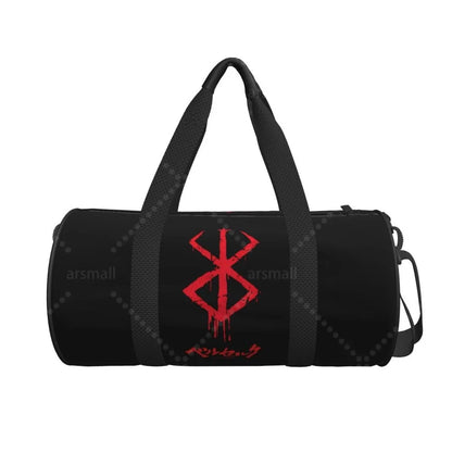 Apex Ritual – アニメプリント ラウンドダッフルバッグ – 丈夫なアウトドア ヨガ フィットネス＆トラベルダッフルバッグ