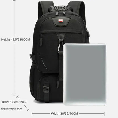 50L 60L 80L Travel Backpack for Women and Men Large Capacity Outdoor Waterproof Men's Business Trip Backpacks Women's Laptop Bag
