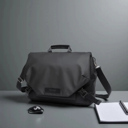 MATE ELAN Waterproof Business Men's Messenger Bag, Multi-functional Laptop Case, Casual Large Capacity Crossbody Bag for Men