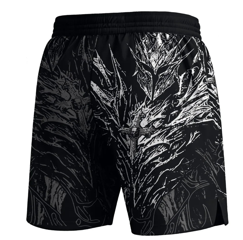 Apex Ritual MMA 4-Piece Set – Rashguard, Tee & Fight Shorts for BJJ & Muay Thai