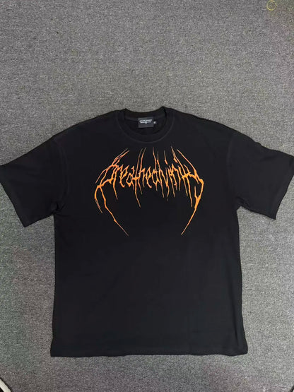Breathedivinity American-style loose-fitting fitness cotton t-shirt