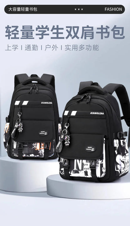 NEW Children School Bags Teenage Boys Kids Backpack Middle High School Students School Backpacks Outdoor Travel Book Bag Mochila