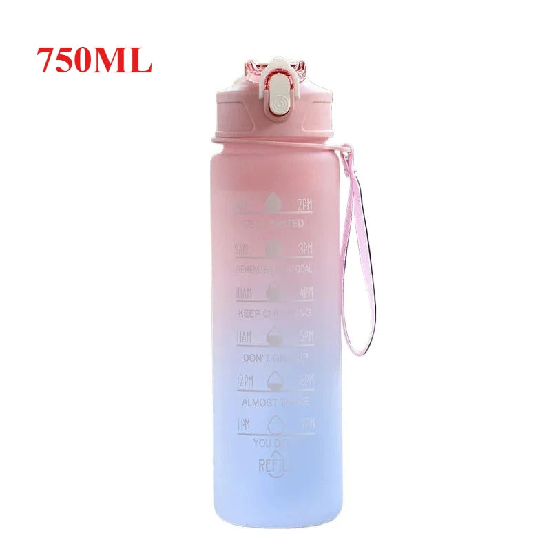 Apex Ritual – モチベーションを高めるスポーツウォーターボトル 500ml–1000ml – 漏れ防止 BPAフリー ジム用ドリンクボトル