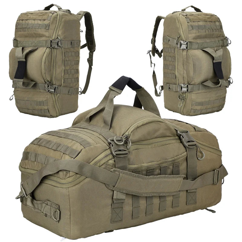 30L 45L 80L Large Duffle Bag Tactical Backpack Outdoor Camping Bags Molle - APEX RITUAL men's bags