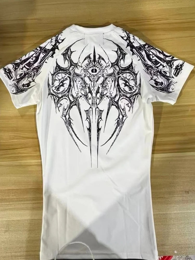Breathedivinity Fitness Sports T-shirt with High Elasticity and Short Sleeve for Men
