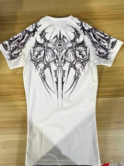 Breathedivinity Fitness Sports T-shirt with High Elasticity and Short Sleeve for Men