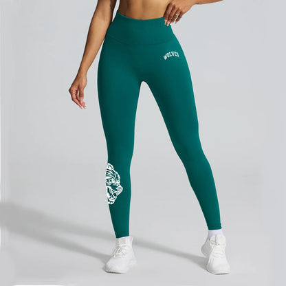 Darcsport Fitness Yoga Pants - Seamless Thigh Lift High-Waist High-Polish Fitness Pants for Women with Good Elasticity