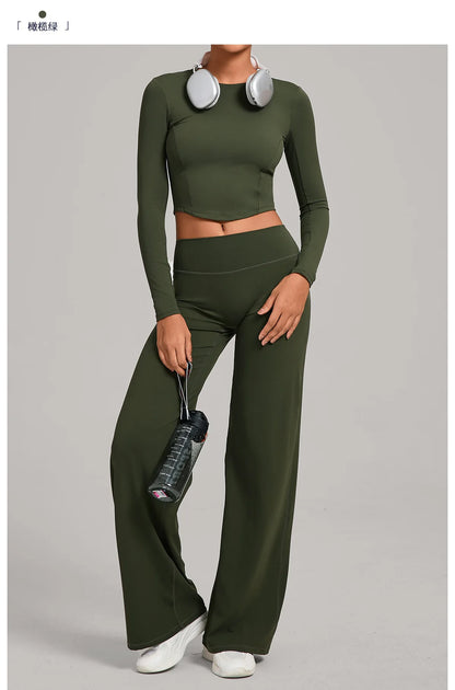 Women's Quick-Dry Workout Two-Piece Set