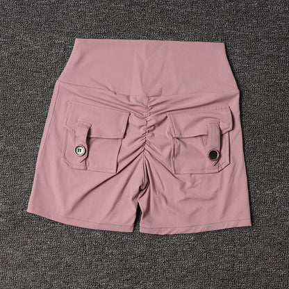 Women's Workout Slim Fit High-Waist Shorts