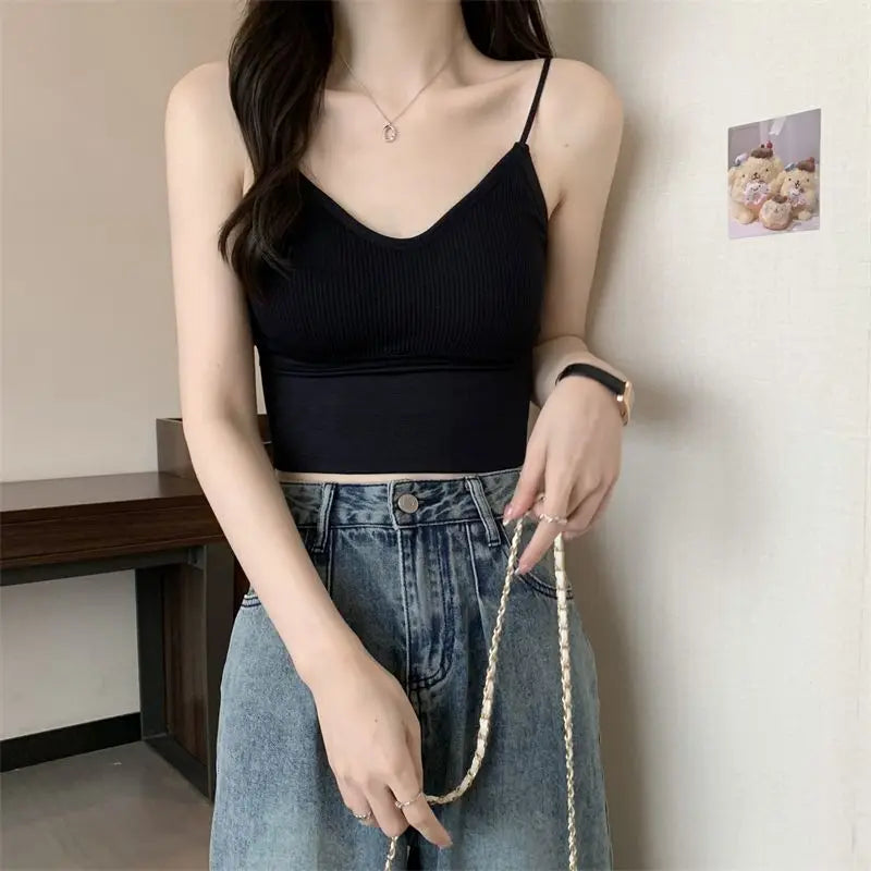 Women's Padded Sporty Strap Tank Top