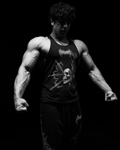 Breathedivinty Men's Sports Vests for Jogging and Fitness Training T-Shirts