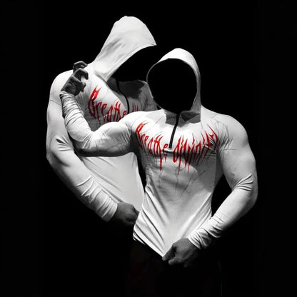 Men's Half-Zip Quick-Dry Training Hoodie