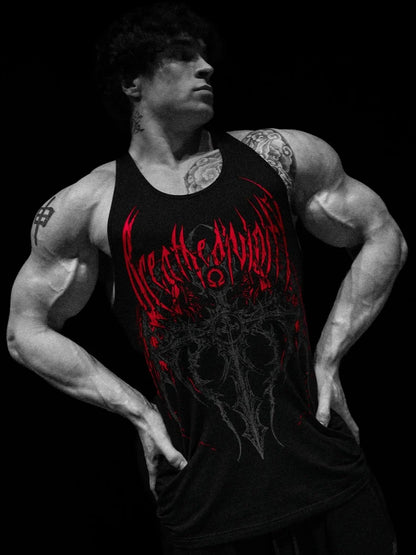 Breathedivinty Men's Sports Vests for Jogging and Fitness Training T-Shirts