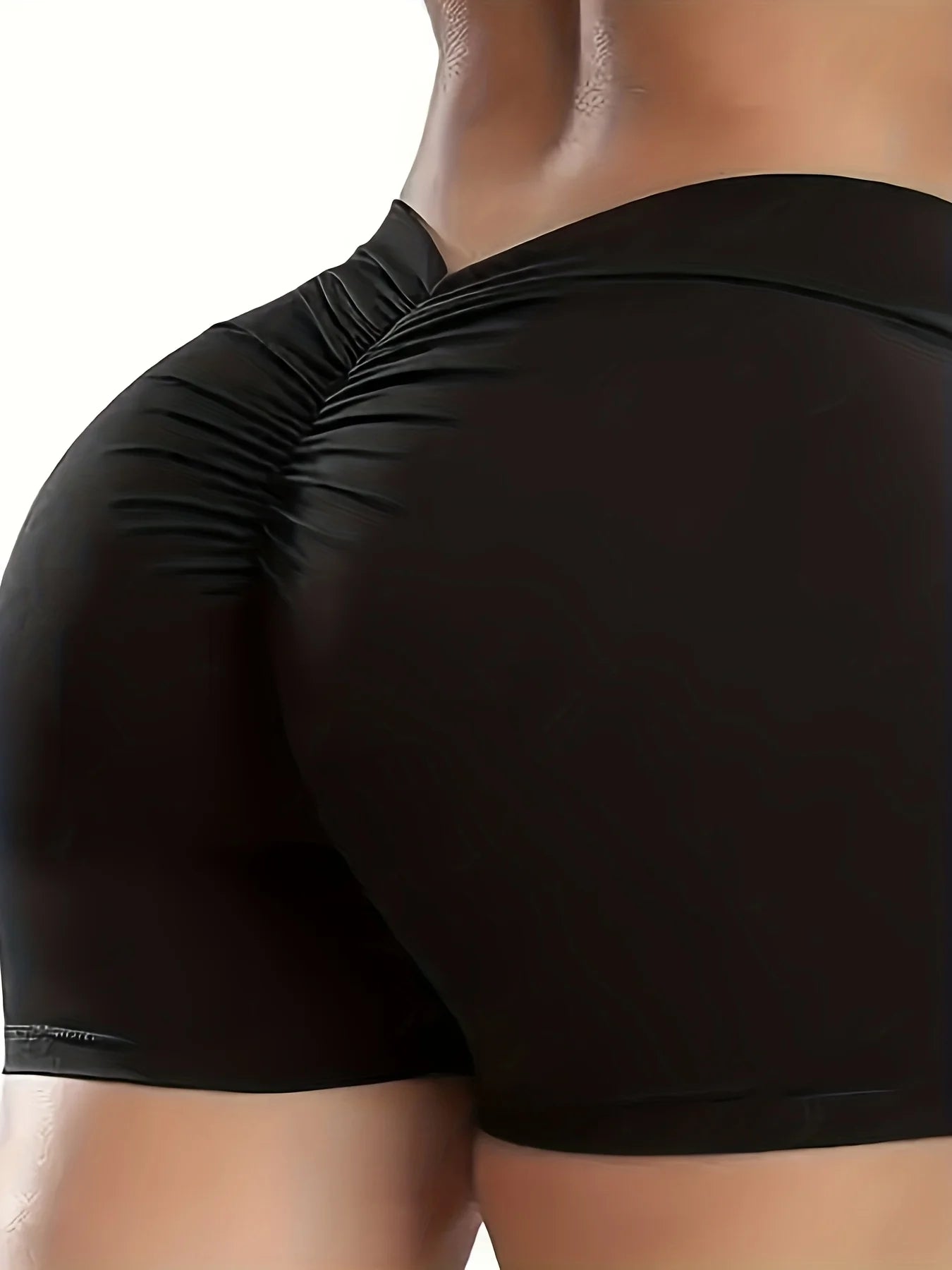 Apex Ritual – Women's High-Waist Slim-Fit Training Shorts – Tummy-Control Gym & Yoga Shorts