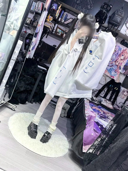 Women's Graphic Zipper Jacket & Leg Covers