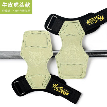 Apex Ritual Leather Lifting Grips – Cowhide Palm Protectors for Pull-Ups & Weightlifting