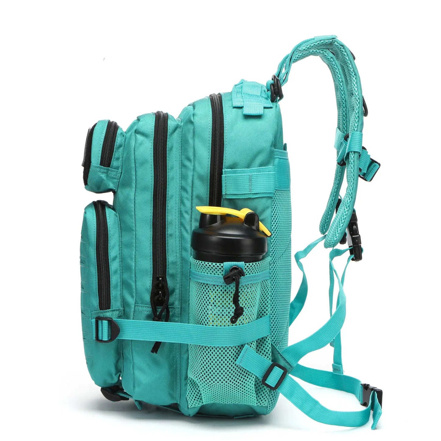 25L/50L Tactical Backpack Bag Hunting MOLLE Backpack GYM for Men Outdoor Hiking Travel Rucksack Witch 2 Bottle Holders